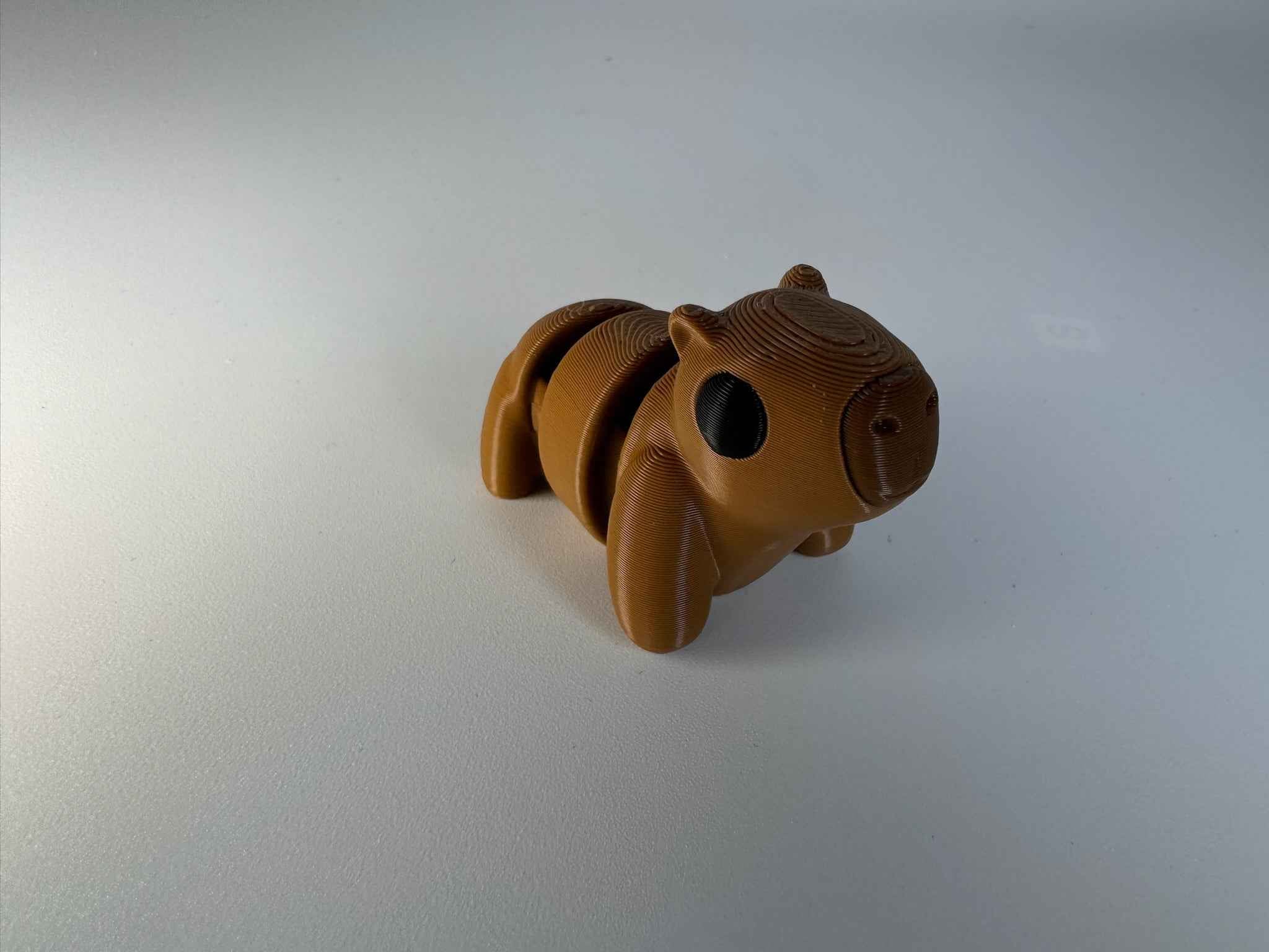 Capybara Fidget - The king of chill vibes - Myth & Motion by The Braysdown Workshop