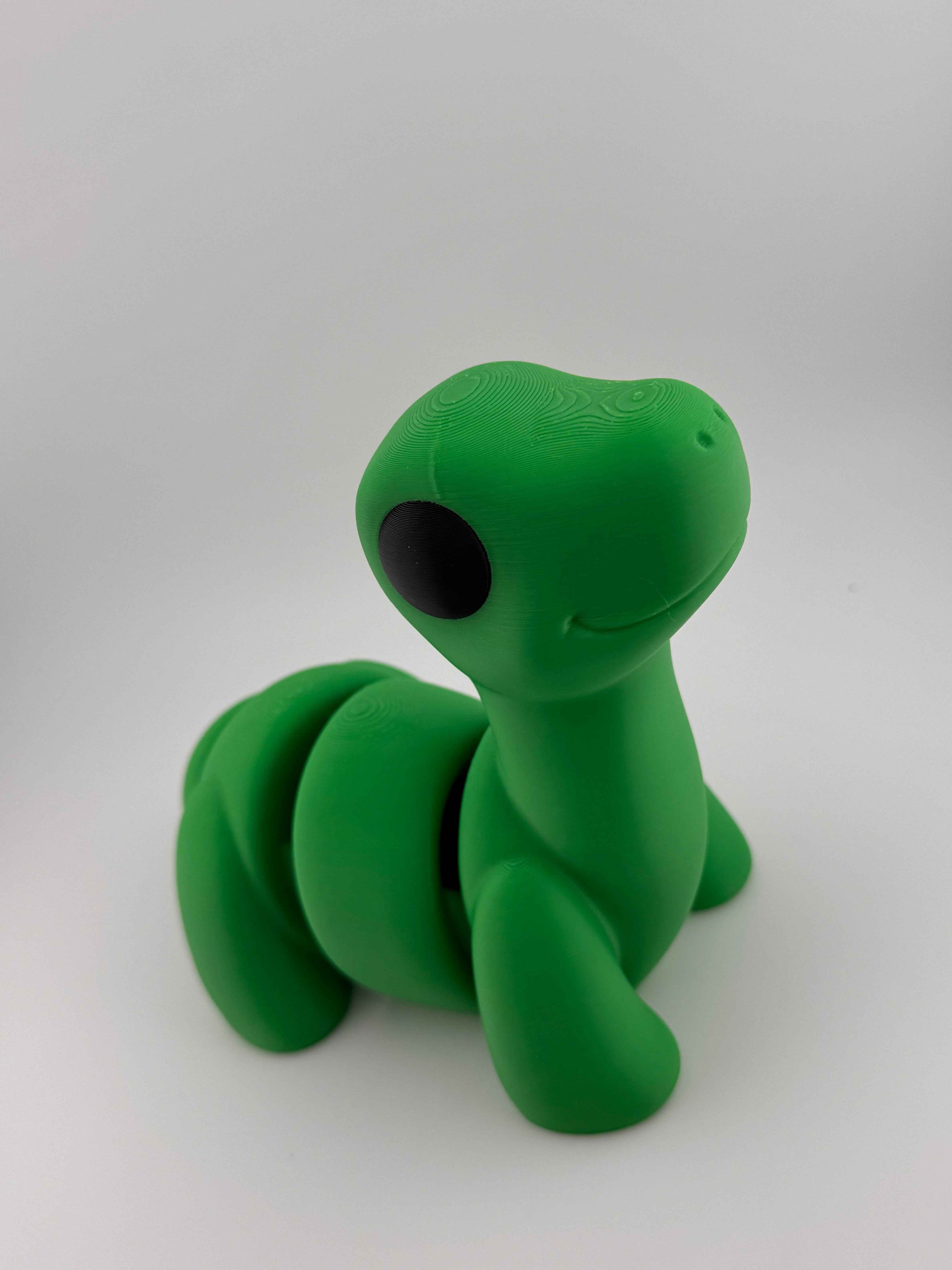 Brontosaurus Fidget Toy - Part of our Dinosaur collection - Myth & Motion by The Braysdown Workshop