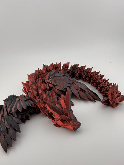 Large Winged Crystal Dragon- Multi Colours