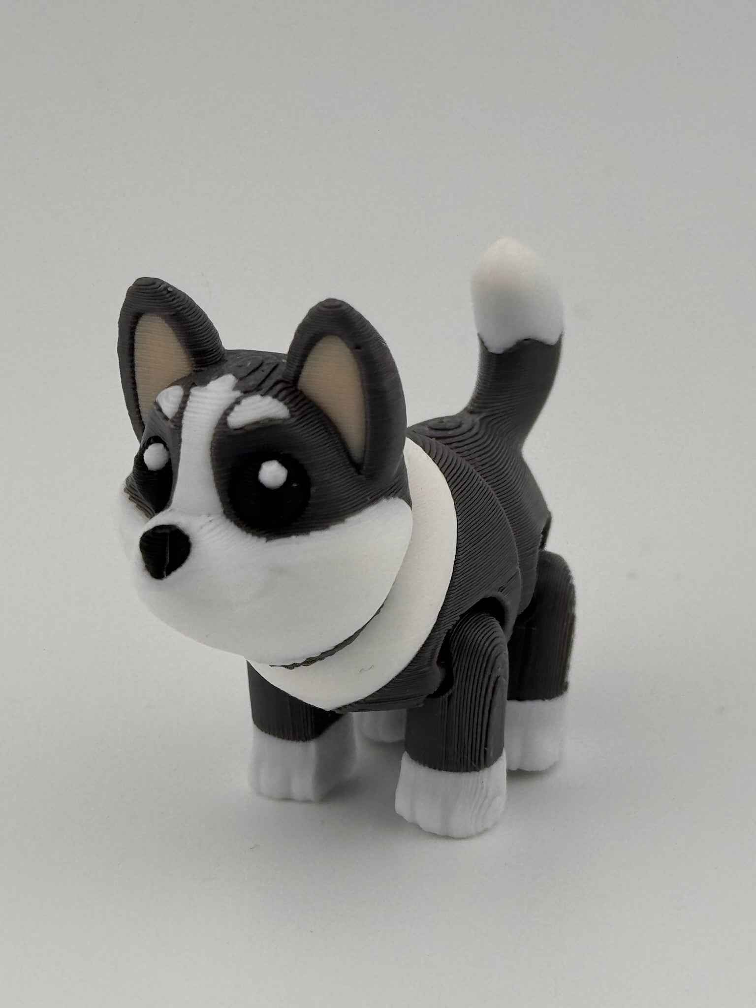 Husky Fidget - fluffy, fierce and full of fun - Myth & Motion by The Braysdown Workshop