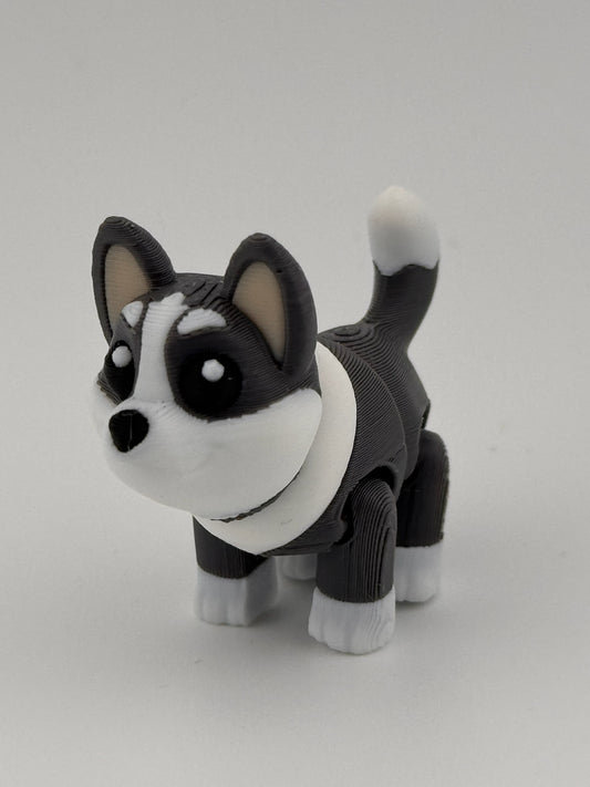 Husky Fidget - fluffy, fierce and full of fun