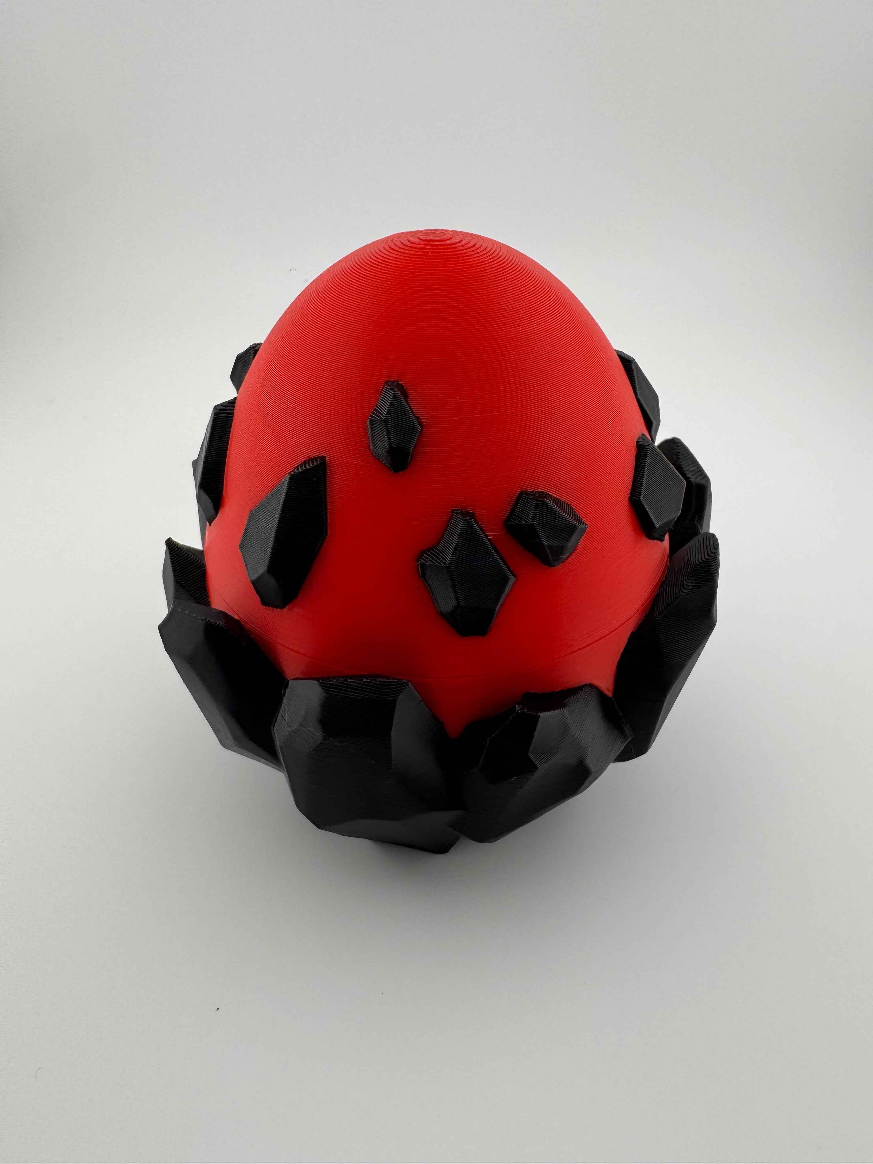 Baby Crystal Dragon and matching eggs - Myth & Motion by The Braysdown Workshop