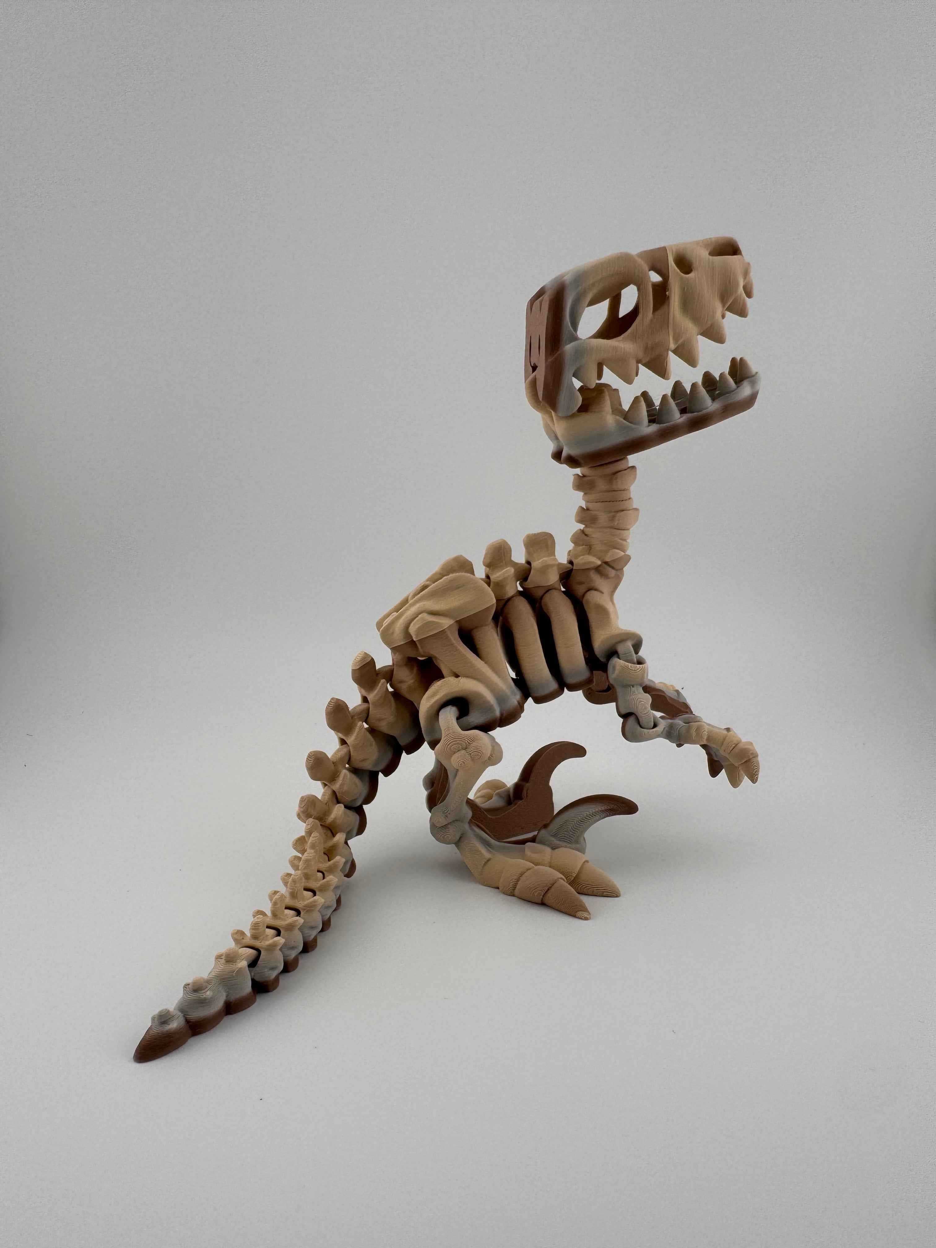 Fossil Dinosaur - Fantastic standing dinosaur, bring them back to life by collecting the whole collection - Myth & Motion by The Braysdown Workshop