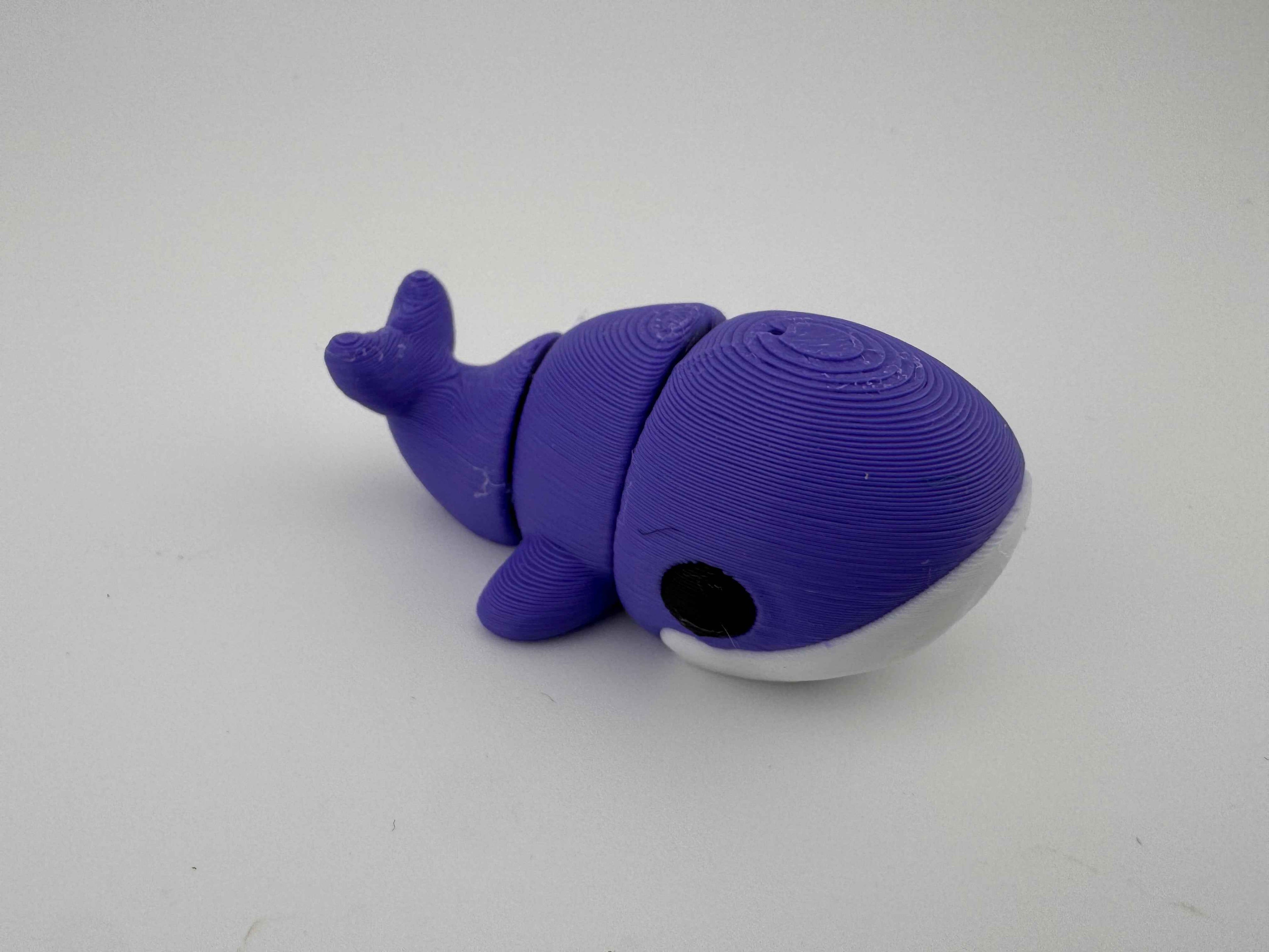 Whale Fidget Toy - Mammals of the sea - Myth & Motion by The Braysdown Workshop