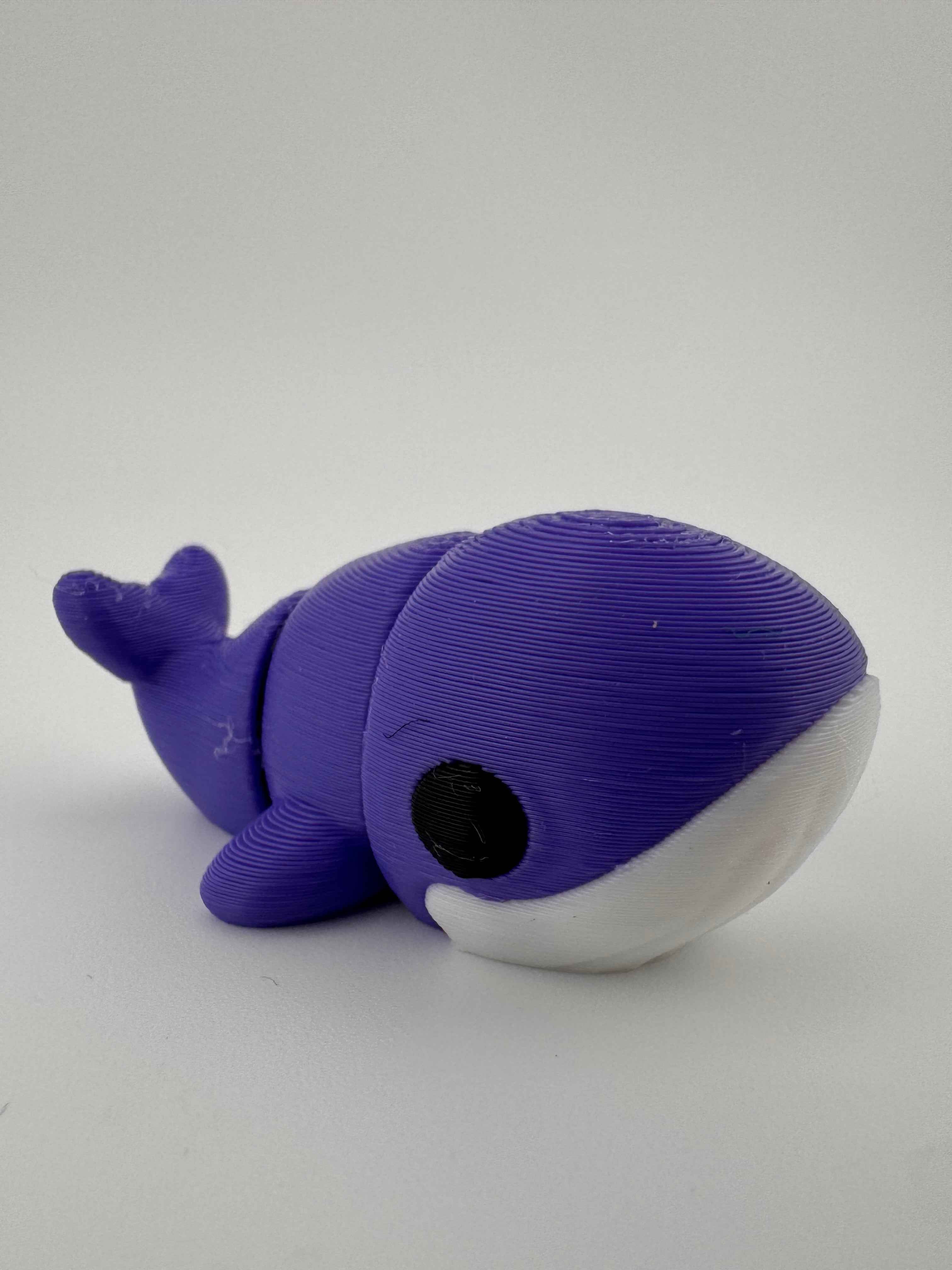Whale Fidget Toy - Mammals of the sea - Myth & Motion by The Braysdown Workshop