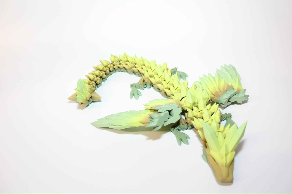 Large Winged Crystal Dragon- Multi Colours - Myth & Motion by The Braysdown Workshop