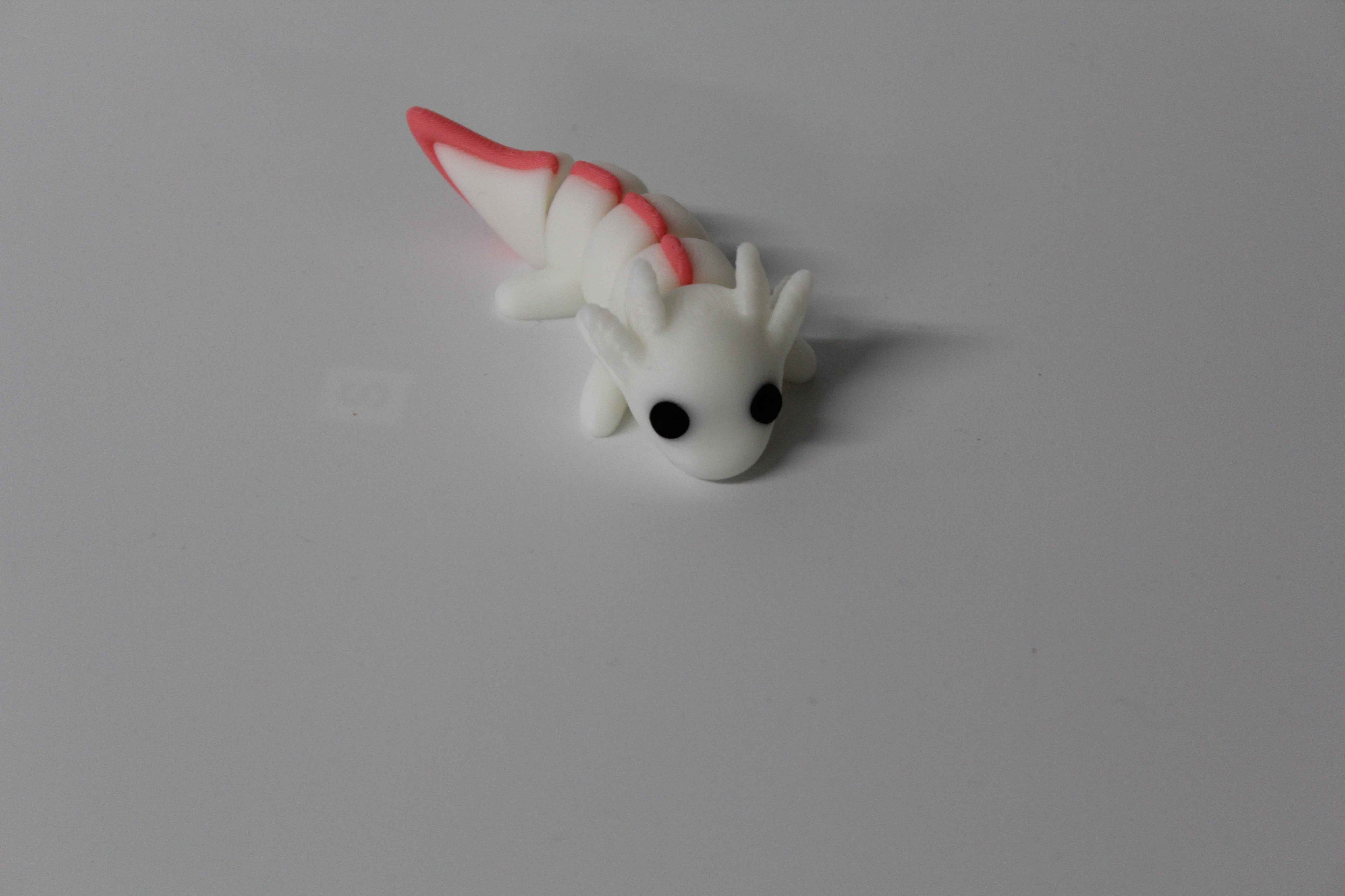 Axolotl Fidget Toy - Cute & Articulated - Myth & Motion by The Braysdown Workshop