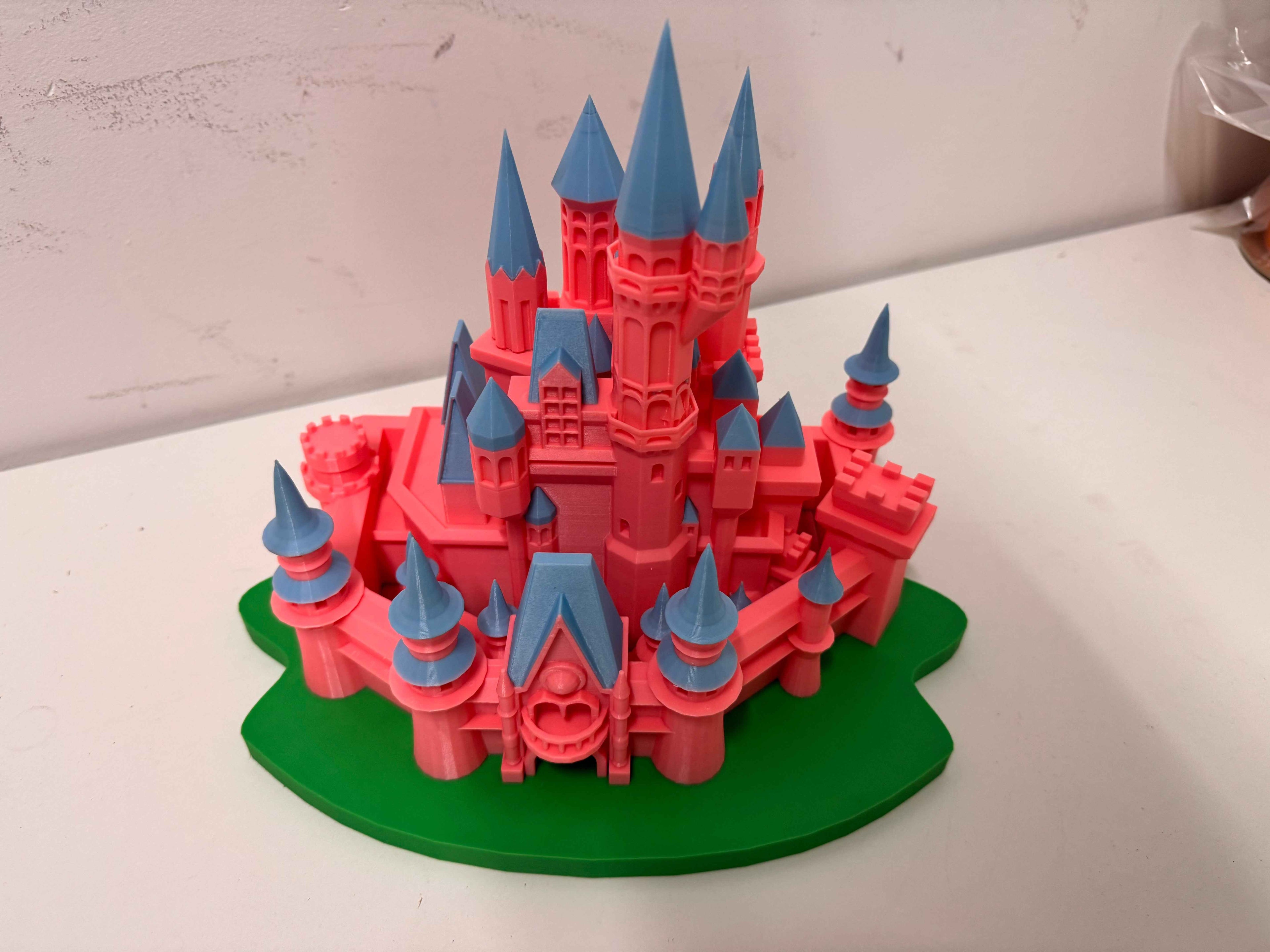 Glow in the dark themed castle - Myth & Motion by The Braysdown Workshop