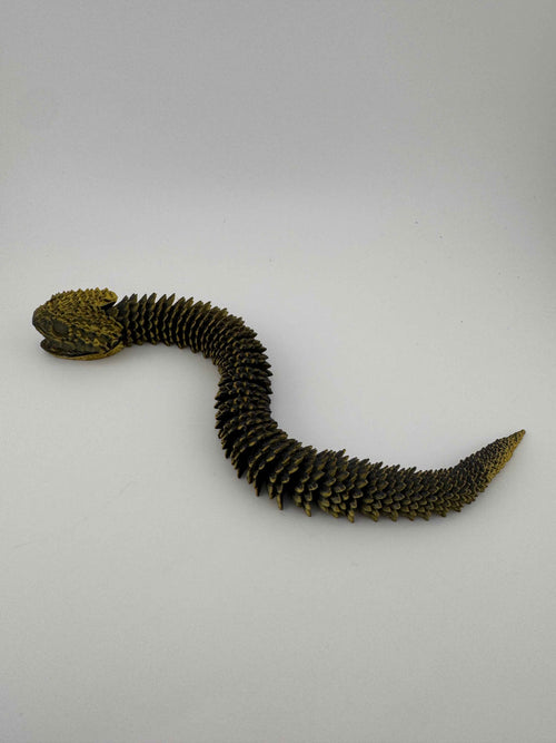 Articulated Snake  - Slither into your hands - Myth & Motion by The Braysdown Workshop