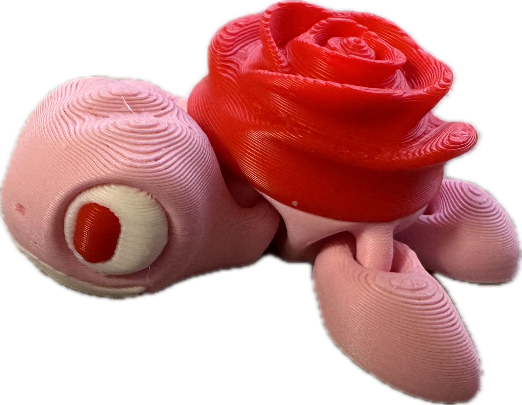 Rose Turtle Fidget - Valentines / Loveness - Myth & Motion by The Braysdown Workshop
