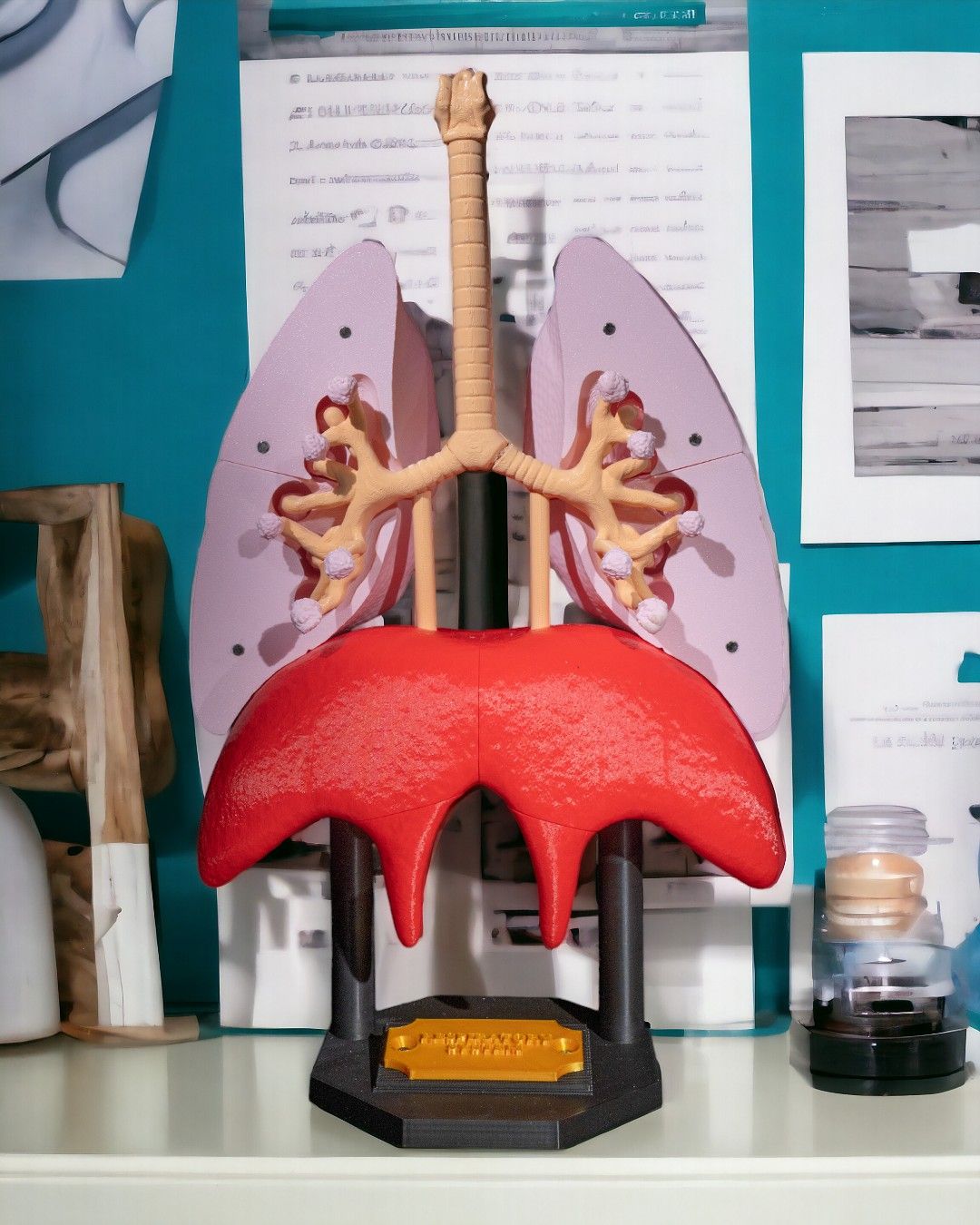 Lung Anatomical educational model