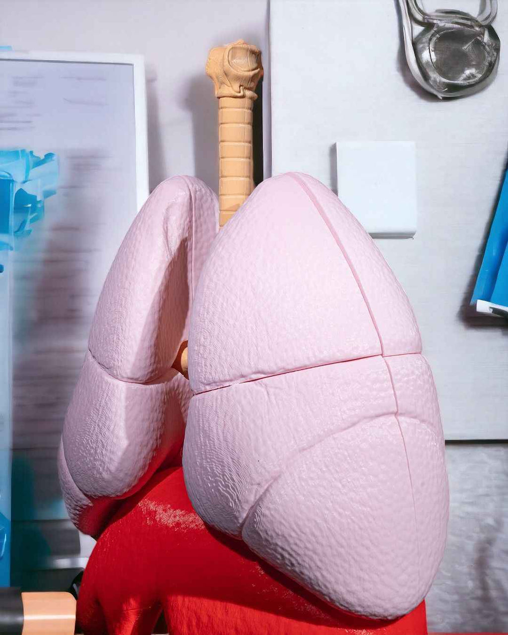 Lung Anatomical educational model - Myth & Motion by The Braysdown Workshop