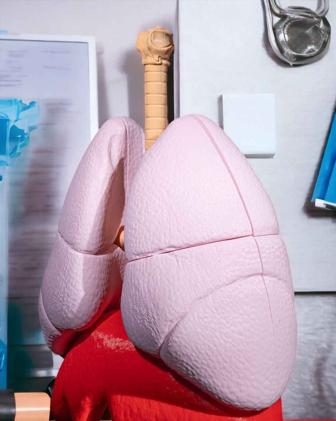 Lung Anatomical educational model - Myth & Motion by The Braysdown Workshop