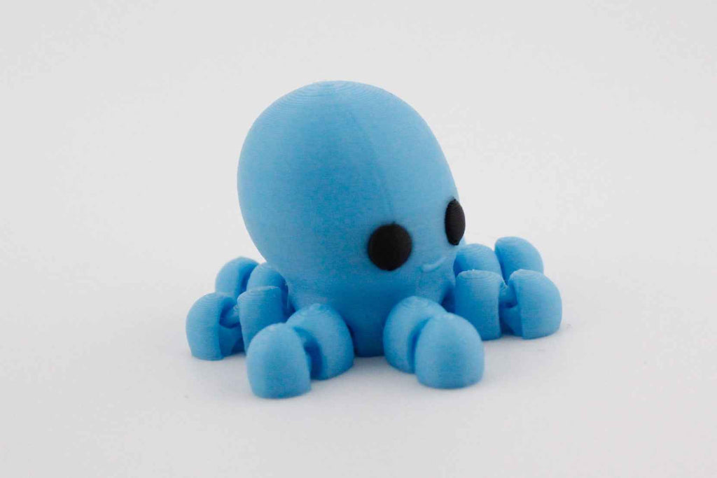 Baby Octopus Fidget - Glows in the dark! - Myth & Motion by The Braysdown Workshop