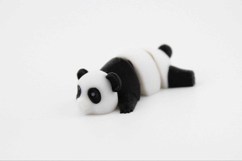 Panda fidget - Even curls into a ball! - Myth & Motion by The Braysdown Workshop