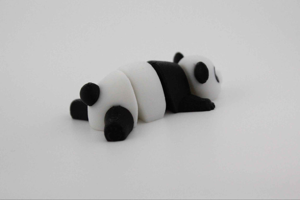 Panda fidget - Even curls into a ball! - Myth & Motion by The Braysdown Workshop