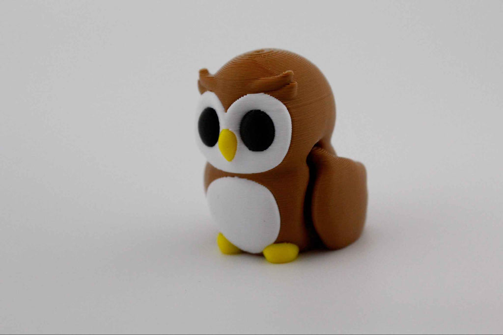 Owl Fidget - Wisdom in every glance - Myth & Motion by The Braysdown Workshop