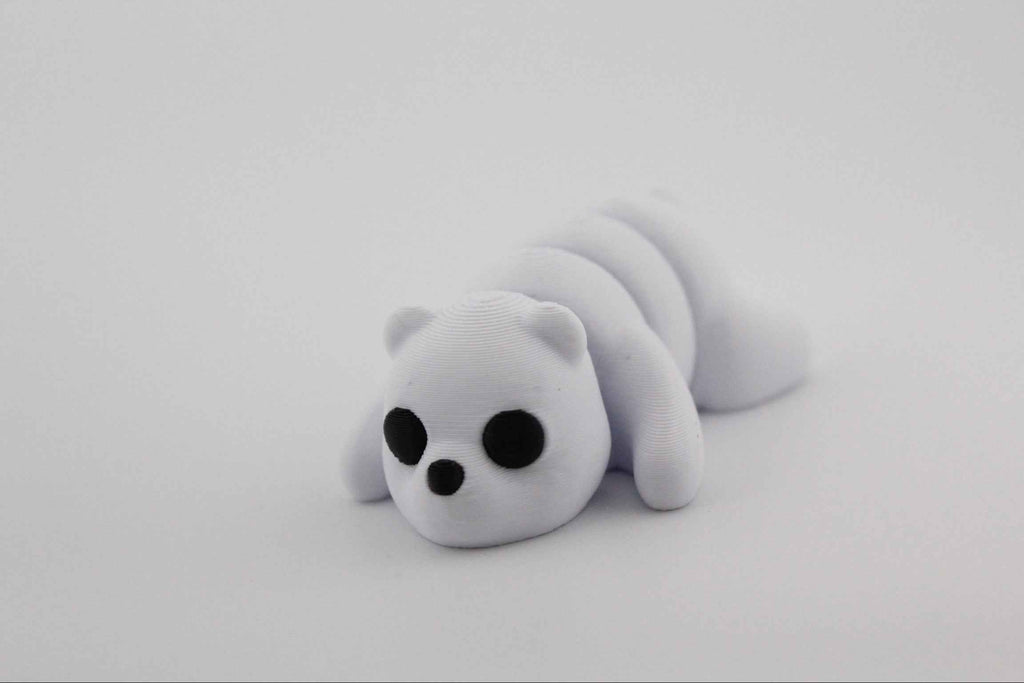 Polar bear fidget - It’s all white! - Myth & Motion by The Braysdown Workshop