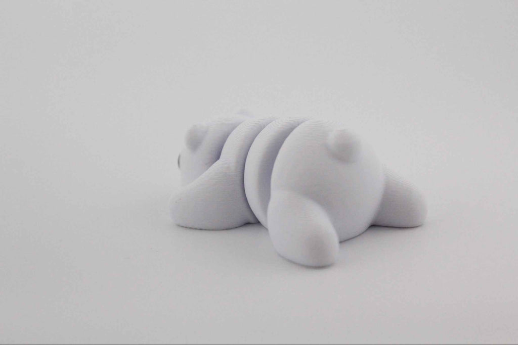 Polar bear fidget - It’s all white! - Myth & Motion by The Braysdown Workshop