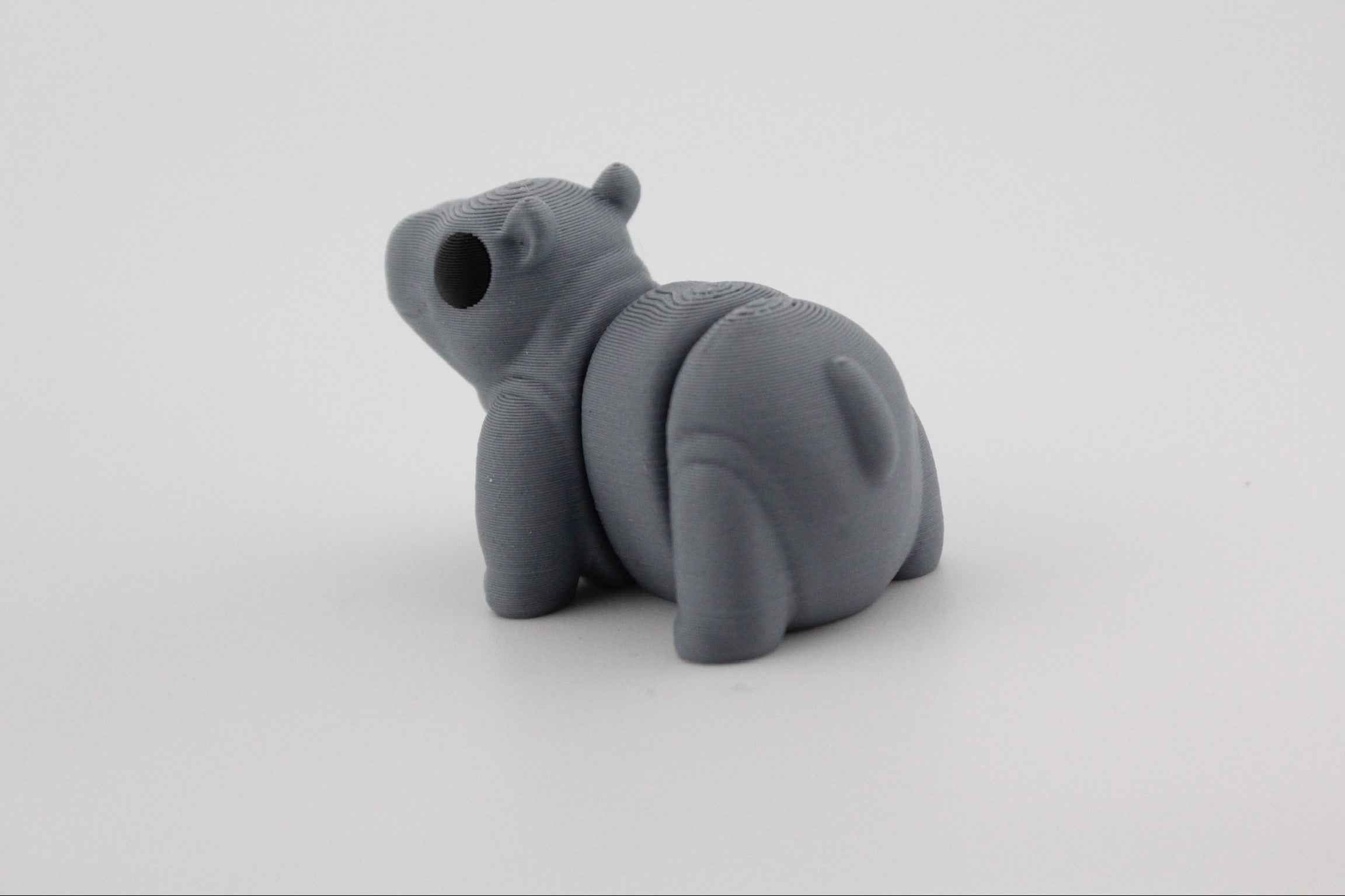 Hippo Fidget - Chubby, chunky, and ready to chomp stress away - Myth & Motion by The Braysdown Workshop