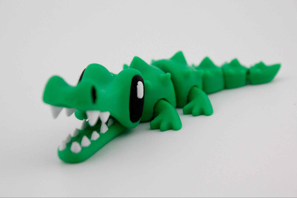 Crocodile Fidget - Snappin' up the fun - Myth & Motion by The Braysdown Workshop