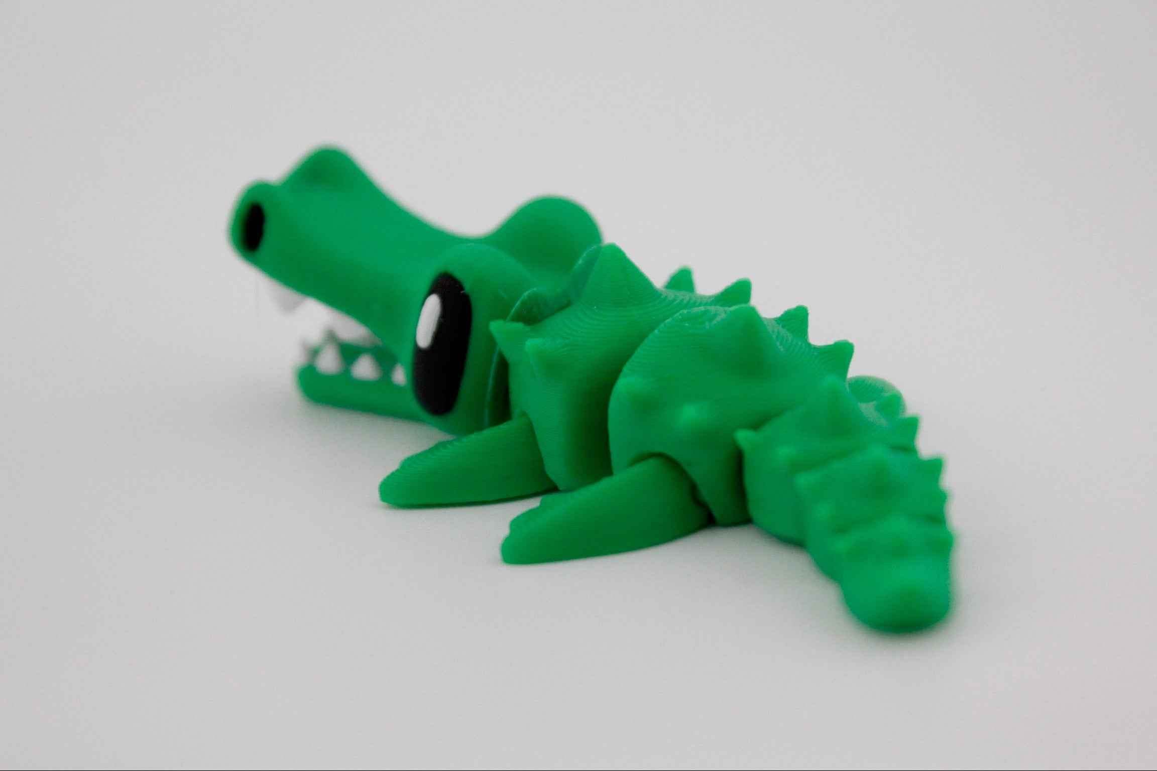 Crocodile Fidget - Snappin' up the fun - Myth & Motion by The Braysdown Workshop