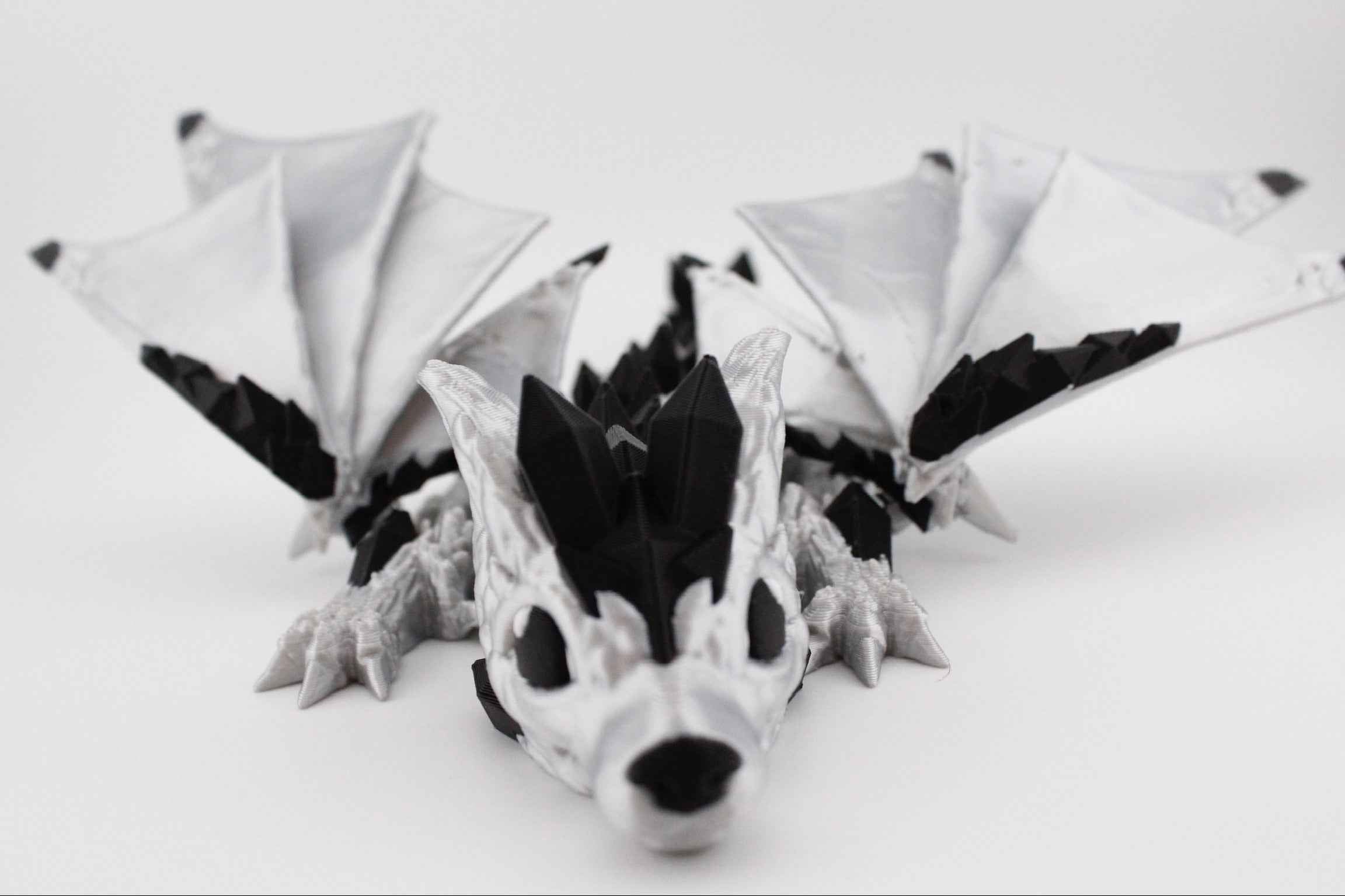 Baby Winged Wolf Dragon - Myth & Motion by The Braysdown Workshop