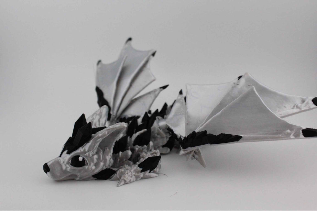 Baby Winged Wolf Dragon - Myth & Motion by The Braysdown Workshop