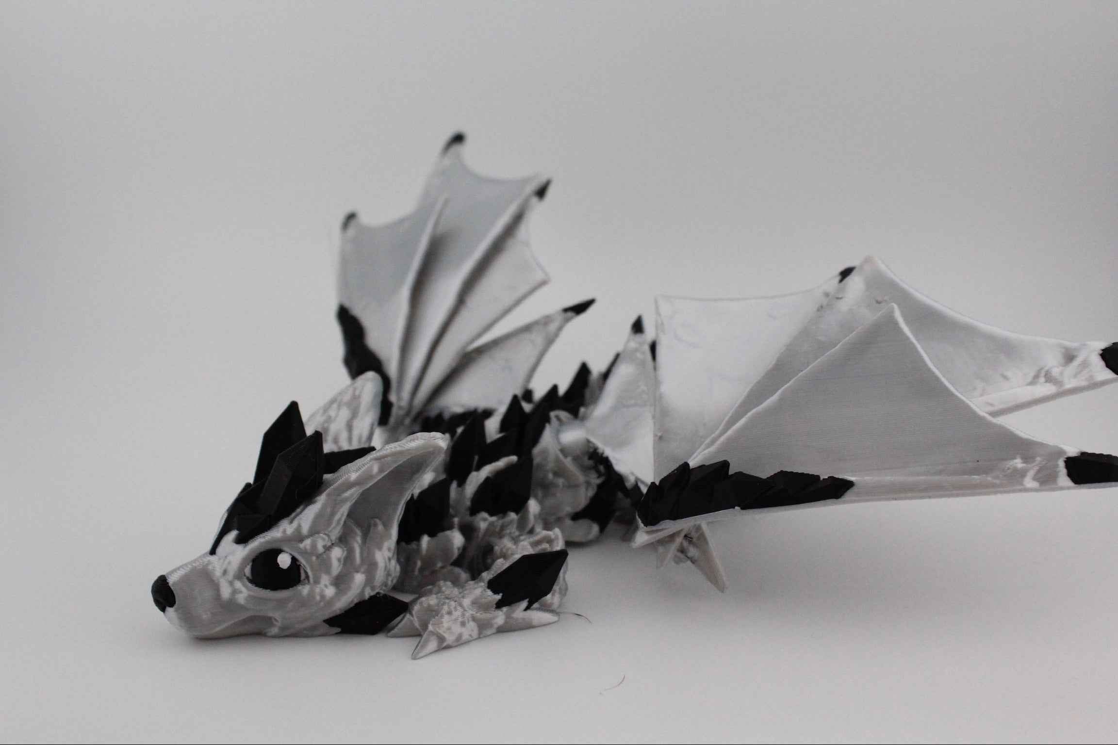 Baby Winged Wolf Dragon - Myth & Motion by The Braysdown Workshop