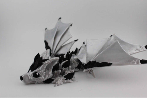 Baby Winged Wolf Dragon - Myth & Motion by The Braysdown Workshop