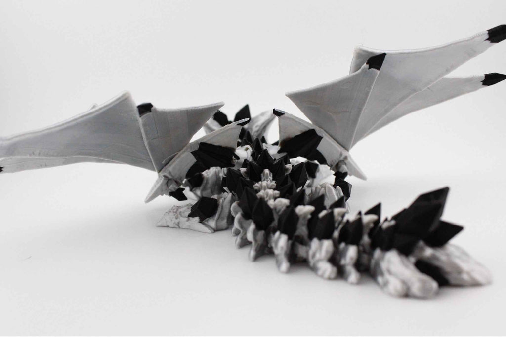 Baby Winged Wolf Dragon - Myth & Motion by The Braysdown Workshop
