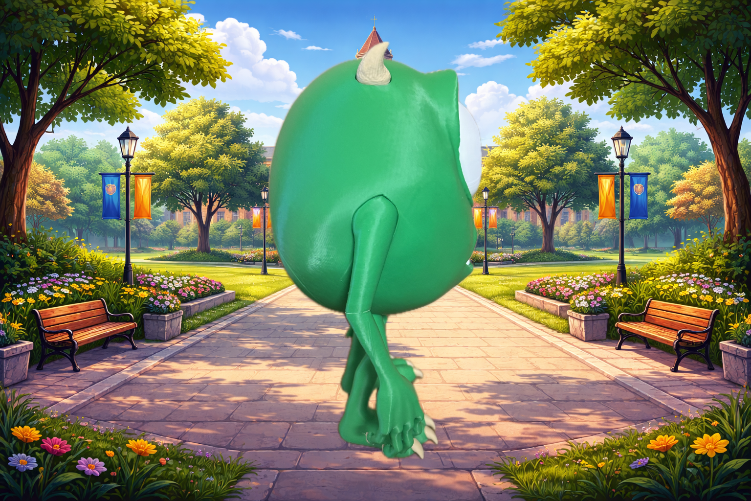 Mike Wazowski Model - University ready - Myth & Motion by The Braysdown Workshop