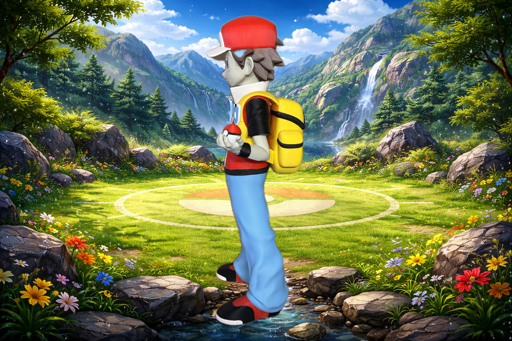 Pokemon Trainer Model - Train the Pokeballs - Myth & Motion by The Braysdown Workshop