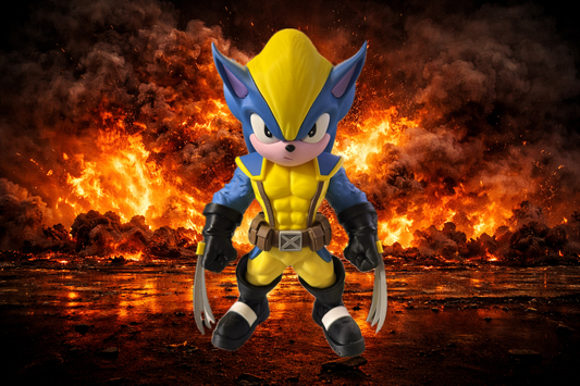 Soniverine - High Speed Claw Beast Figure - Myth & Motion by The Braysdown Workshop