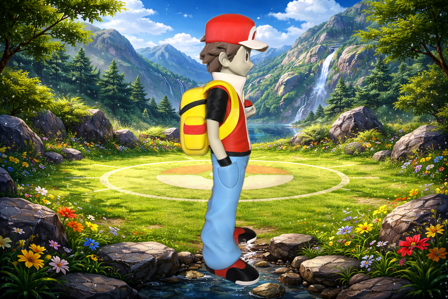 Pokemon Trainer Model - Train the Pokeballs - Myth & Motion by The Braysdown Workshop