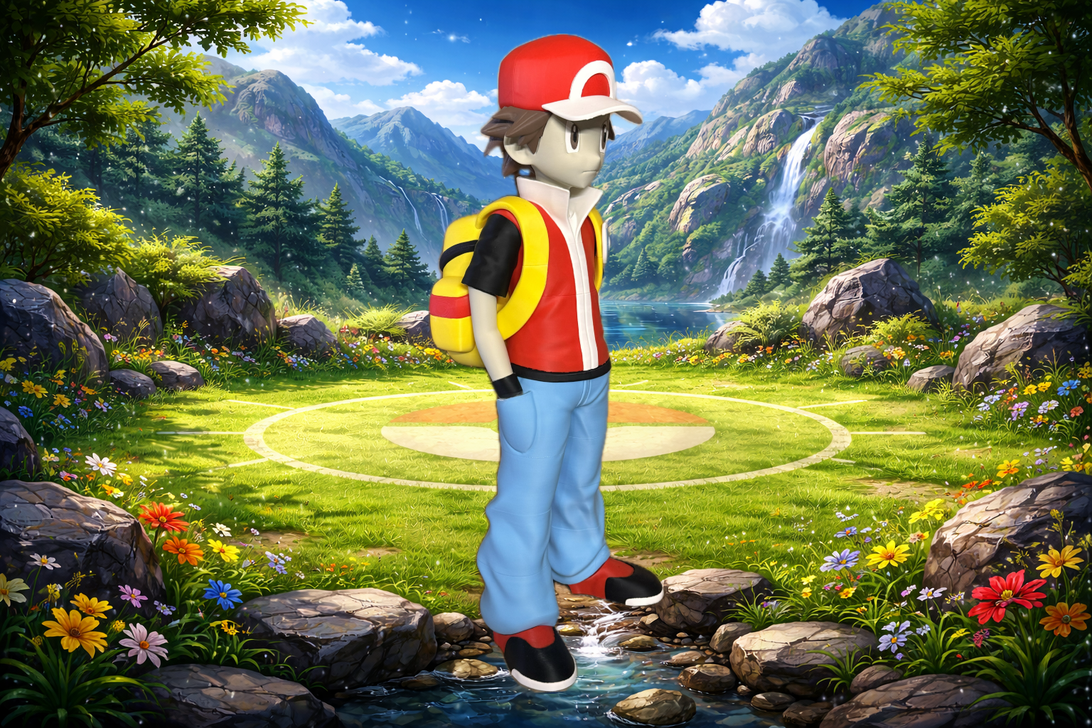Pokemon Trainer Model - Train the Pokeballs - Myth & Motion by The Braysdown Workshop