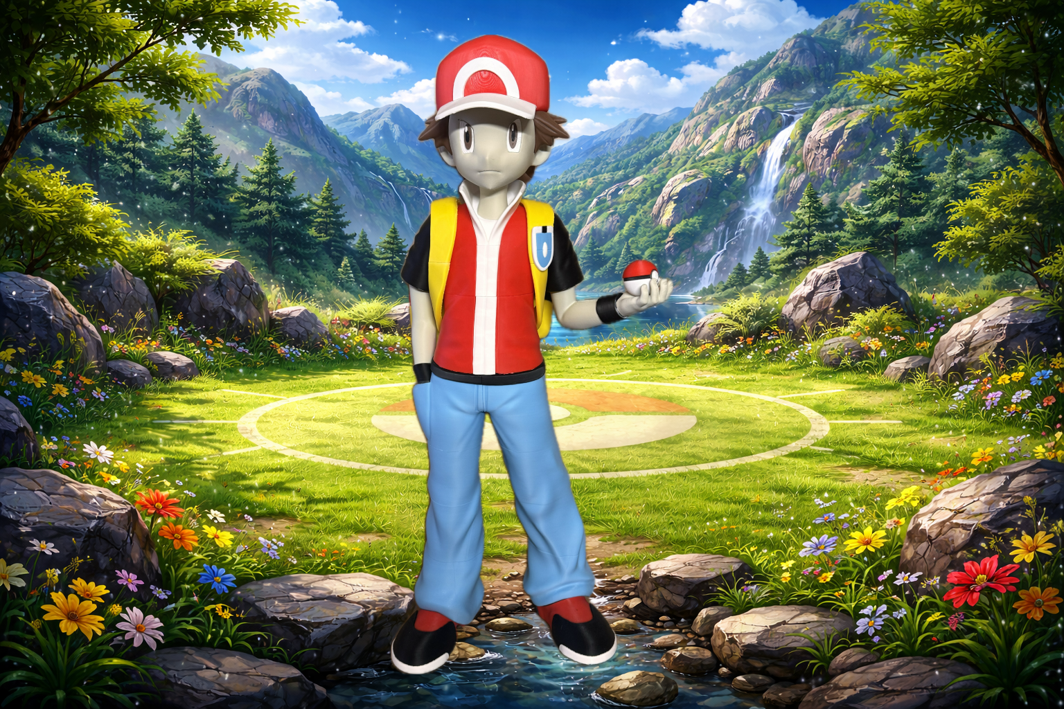 Pokemon Trainer Model - Train the Pokeballs - Myth & Motion by The Braysdown Workshop