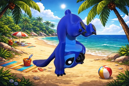 Stitch Model - Headstanding! - Myth & Motion by The Braysdown Workshop