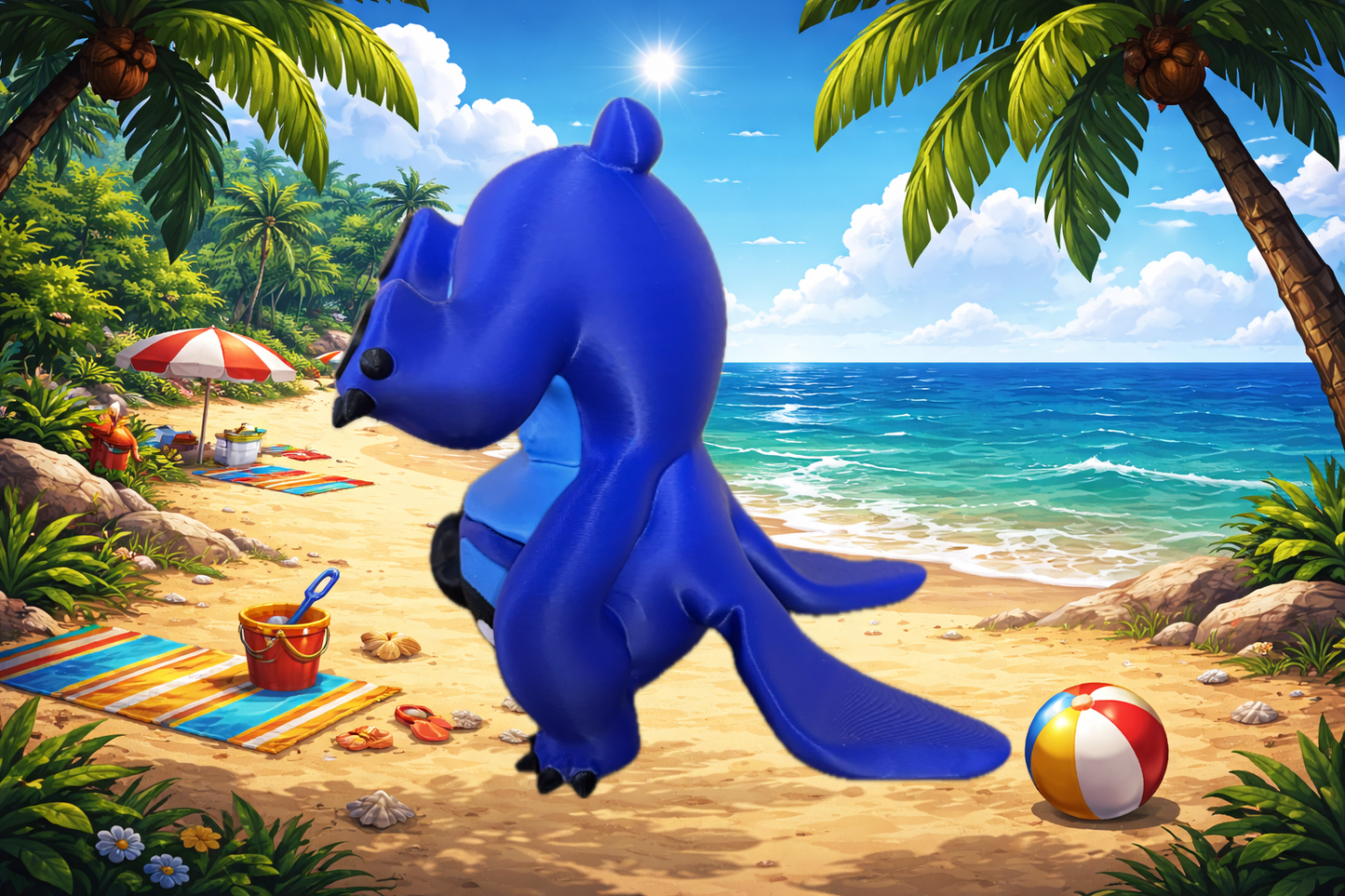 Stitch Model - Headstanding! - Myth & Motion by The Braysdown Workshop