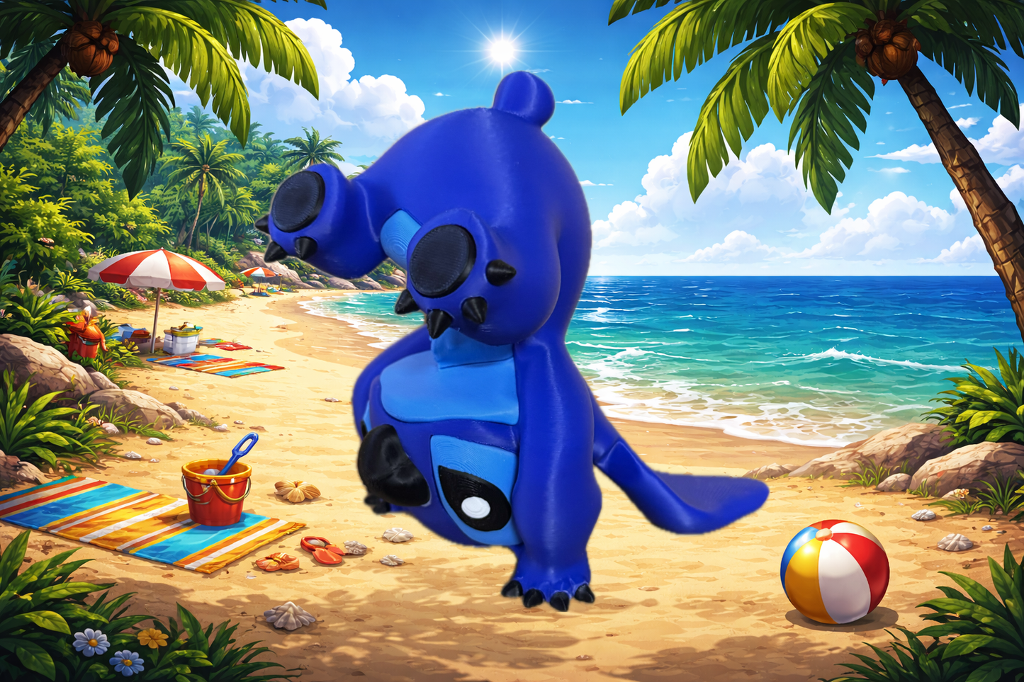 Stitch Model - Headstanding! - Myth & Motion by The Braysdown Workshop