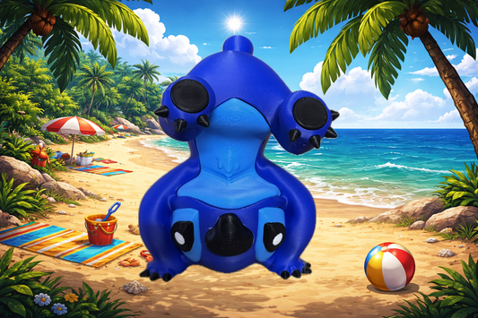 Stitch Model - Headstanding! - Myth & Motion by The Braysdown Workshop