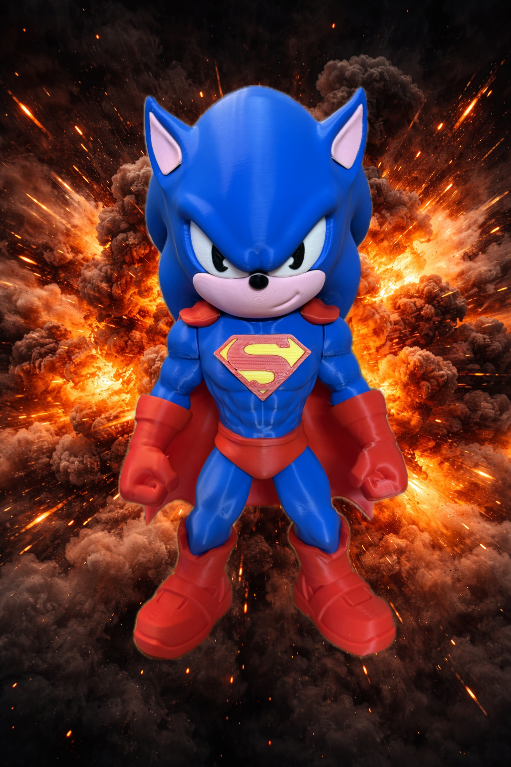 Super Sonic Mash up model
